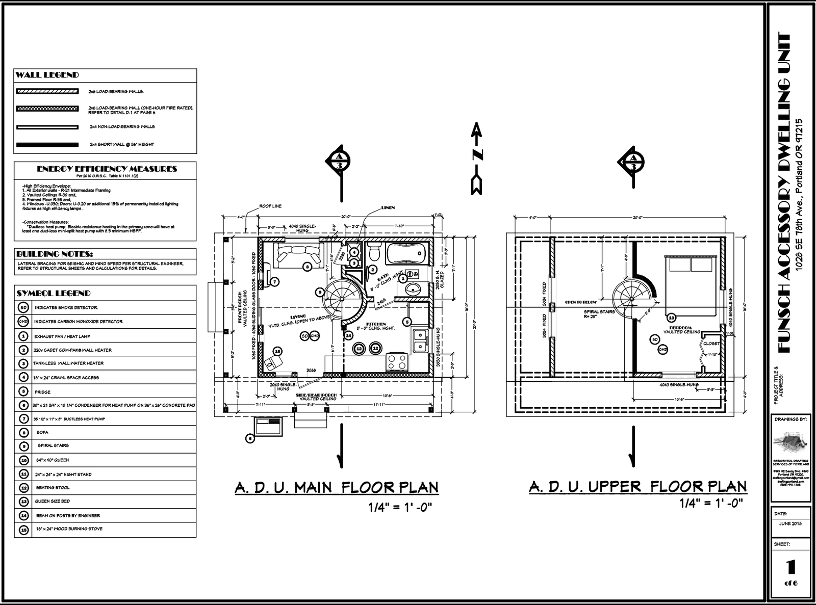 Funch ADU Floor Plan