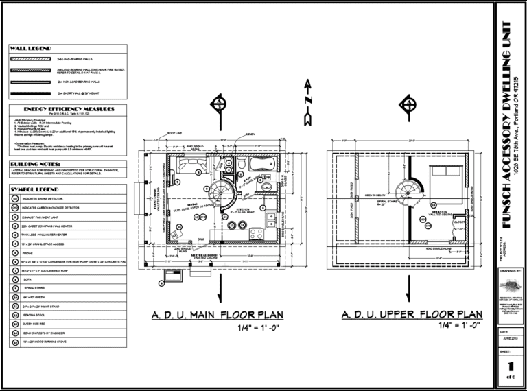 Funch ADU Floor Plan